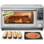 Convection Toaster Oven Countertop with Bake Broil Roast, 6 Slices Fits 12’’ Piz