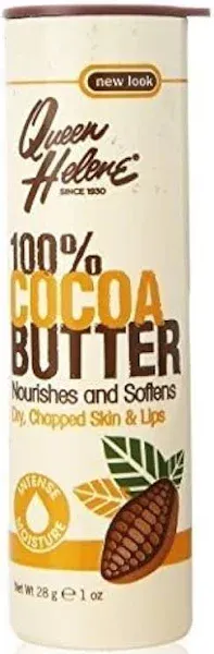 NEW Queen Helene 100% Cocoa Butter For Dry Skin 1oz  Stick