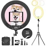 Ring Light with Stand and Phone Holder &amp; Ball Head