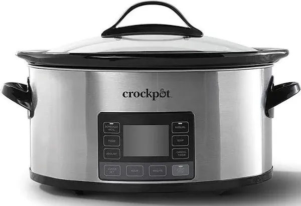 Crock-Pot My Time Technology 6 Qt. Programmable Slow Cooker