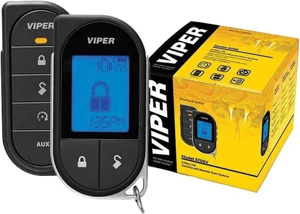 Viper LCD 2-Way Security/Remote Start System-5706V