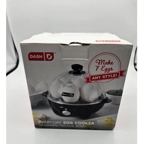 Rapid Egg Cooker: 6 Egg Capacity Egg Cooker for Hard Boiled Eggs, Poached Egg...