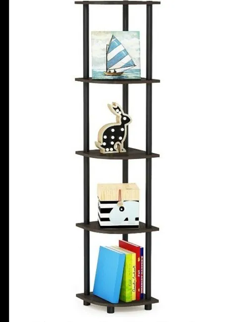 Furinno Turn-N-Tube 5 Tier Corner Display Rack