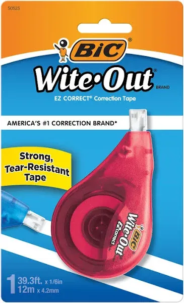 BIC Wite-Out EZ Correct Correction Tape