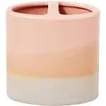 Saturday Knight Ltd Alanya Blush Bath Toothbrush Holder - 4.25x2.31x4.49<wbr/>&#034; Blush