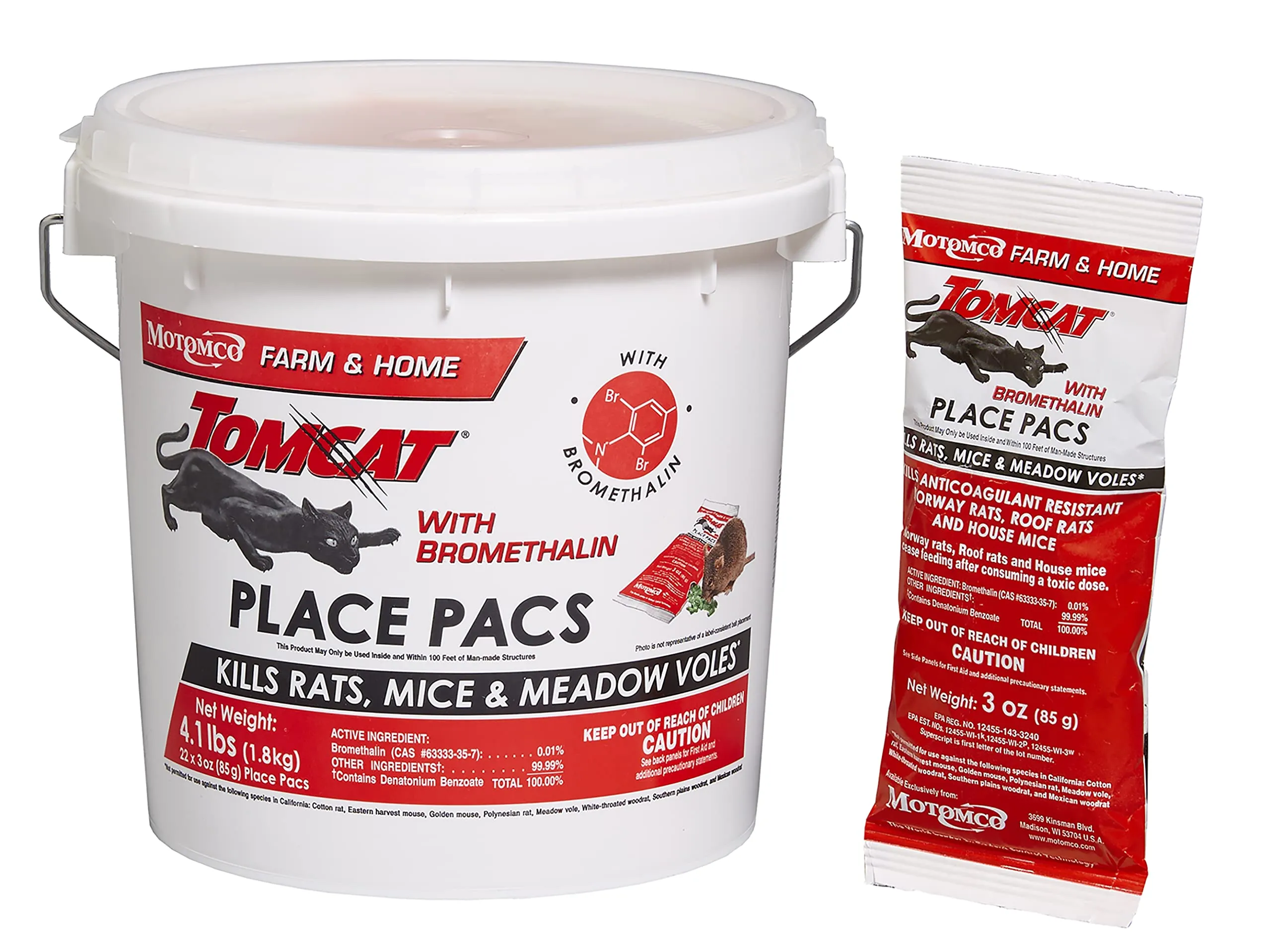 Tomcat Place Pacs Pail