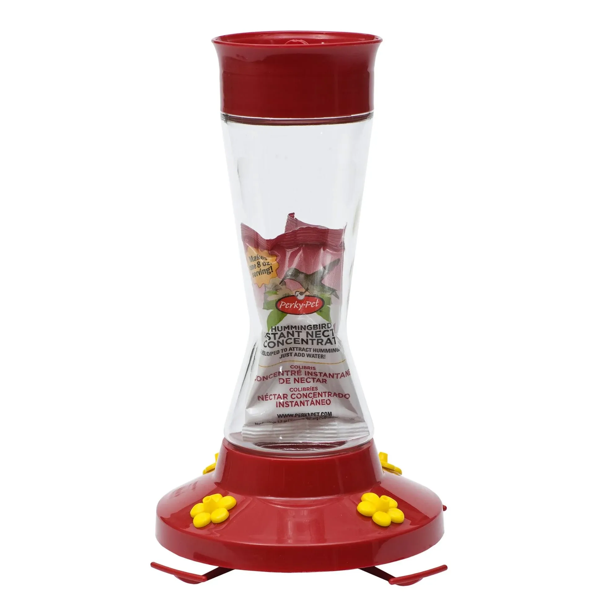 Perky-pet 16 Oz. Glass No-Drip Hummingbird Feeder 210Pb - All