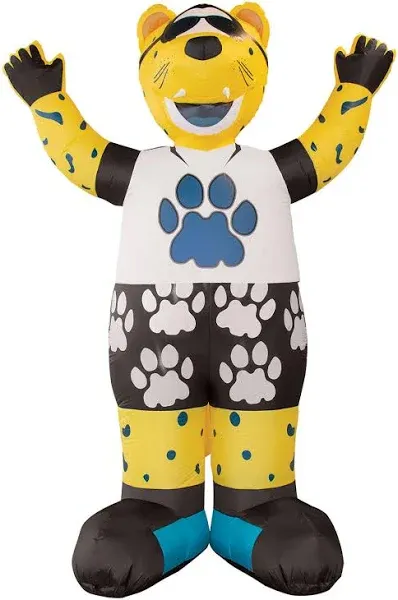 Logo Brands Jacksonville Jaguars Inflatable Mascot