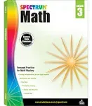 Spectrum 3rd Grade Math Workbooks, Ages 8 to 9, Math Workbooks Grade 3, Multipli