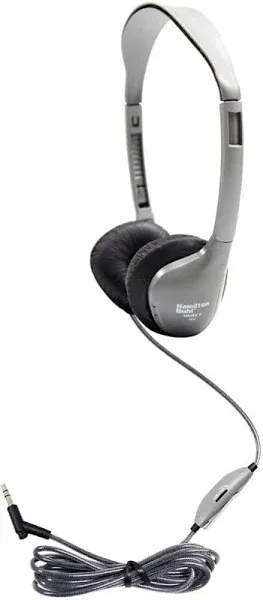 Hamilton Buhl Schoolmate On-Ear Stereo Headphone with Leatherette Cushions and in-line Volume (1)