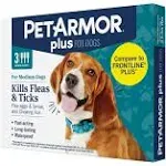 PetArmor Plus Flea, Tick & Lice Treatment, for Dogs, 23-44 lbs - 3 pack, 0.045 fl oz applicators