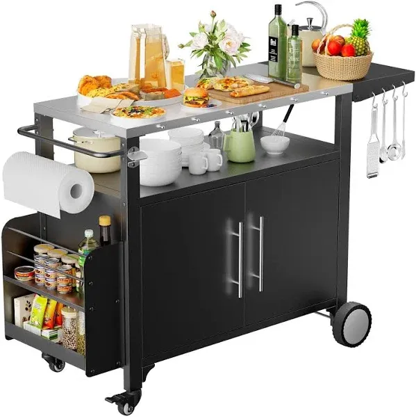 ROOMTEC Outdoor Grill Cart