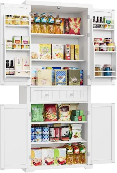 VASAGLE Kitchen Pantry Storage Cabinet