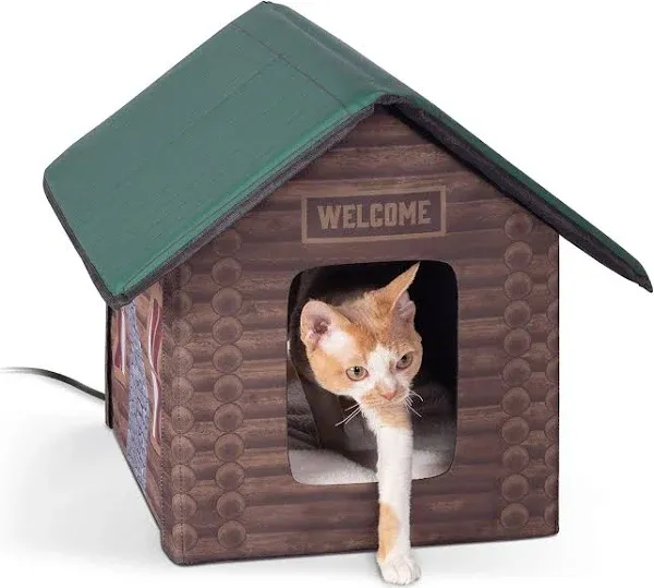 K&H Pet Outdoor Heated Kitty House