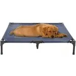 Petmaker Portable Raised Cot-Style Elevated Pet Bed, Blue