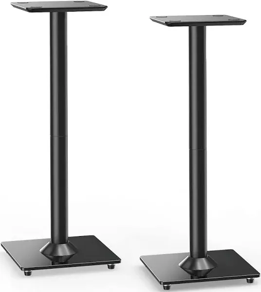 ELIVED Universal Speaker Stand Pair, 31 Inch Height Bookshelf Speaker Stands ...