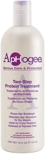 Aphogee Two-step Treatment Protein for Damaged Hair, 16 oz