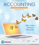 Horngren's Accounting, the Financial Chapters [Book]