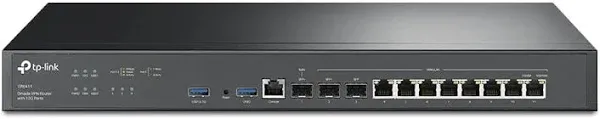 TP Link ER8411 Omada VPN Router with 10g Ports