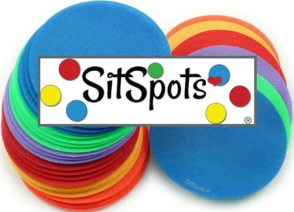 Sitspots 30 Circle Packs Classroom Circle Floor Dots The Original Classroom