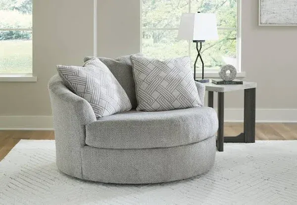 Ashley Casselbury Oversized Swivel Accent Chair