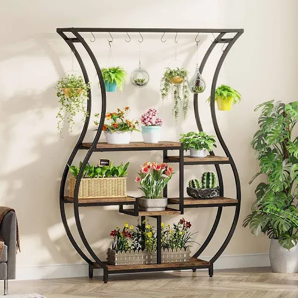 Tribesigns Vase-Shaped Plant Stand