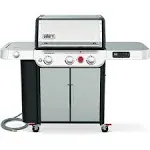 Weber - Genesis Smart SX-335 Natural Gas Grill - Stainless Steel