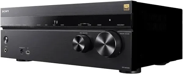 Sony STR-AN1000 7.2 CH 8K A/V Receiver: Dolby Atmos, DTS:X, Bluetooth, WiFi, Google Chromecast, Spotify Connect, Apple AirPlay, HDMI 2.1 and SA-RS3S Wireless Rear Speakers for HT-A7000/A5000/A3000