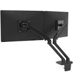 Ergotron 45-496-224 Mounts Mxv Desk Dual Monitor Up To 24in Arm Black (Sealed)