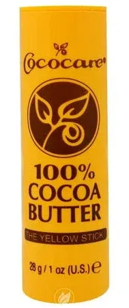 Cococare 100% Cocoa Butter Stick 1 oz (Pack of 4)