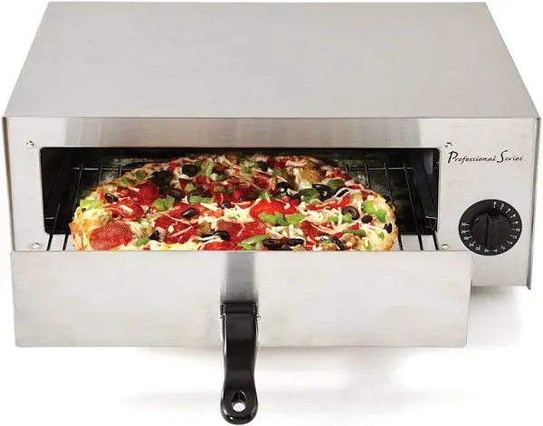 Continental Electric Professional Series PS75891 Pizza Oven Baker and Frozen Snack Oven