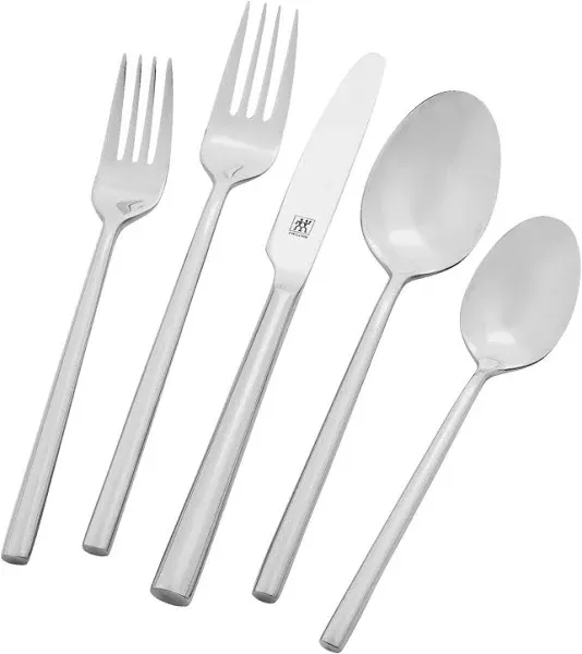 Aberdeen 20-Piece 18/10 Stainless Steel Flatware Set