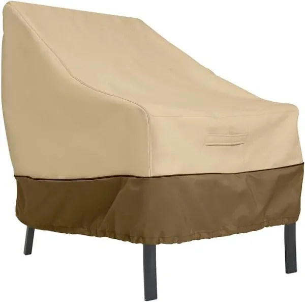 Classic Accessories Veranda Patio Deep Lounge/Club Chair Cover Pebble