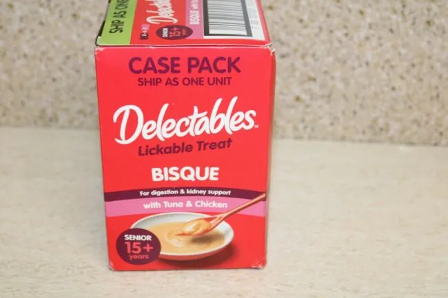 Delectables Bisque Lickable Cat Treat Tuna