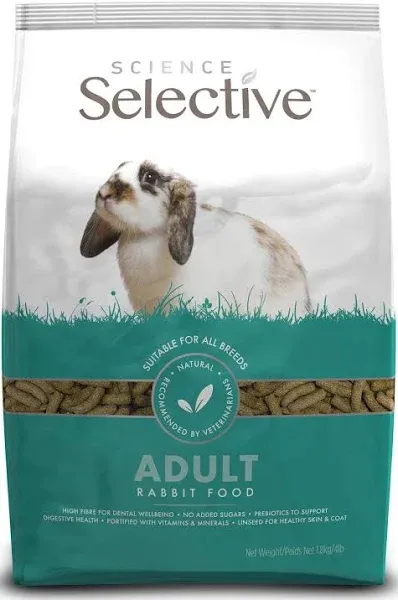 Supreme Selective Rabbit Food - 4 lbs