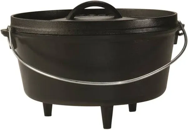 Lodge Cast Iron Camp Dutch Oven