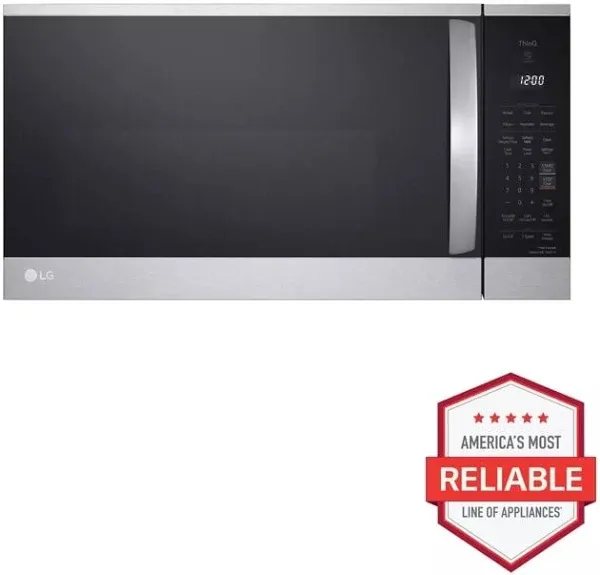 LG 1.8 Cu Ft Over the Range Microwave