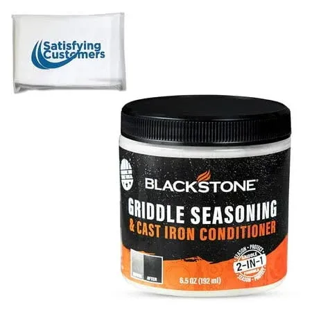 Blackstone Griddle Seasoning And Cast Iron Conditioner Well Protected 2-in-1 NEW