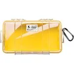 Pelican 1060 Micro Case (Clear & Yellow)