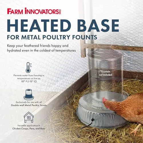 Farm Innovators Poultry Heated Base