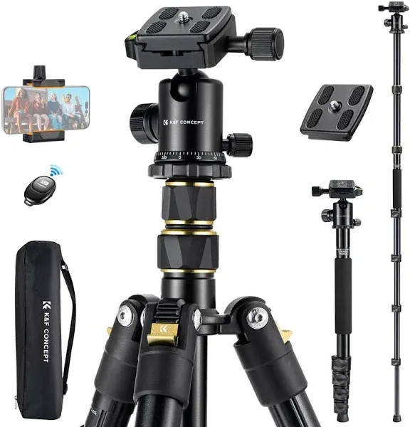 Camera Tripod with Bluetooth Remote Control