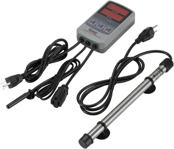 hygger Marine 500W Titanium Aquarium Heater for Salt Water and Fresh Water,Di...