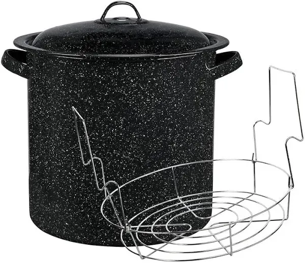 Granite Ware 15.5 qt Canner with Rack