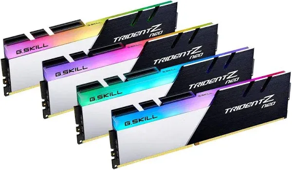 G. SKILL Trident Z Neo 64GB (2 x 32GB) PC4-25600 (DDR4 3200) Memory