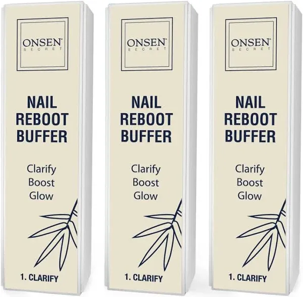 Onsen Secret Professional Nail Buffer | Made in USA | Ultimate Shine Nail Buffing ...