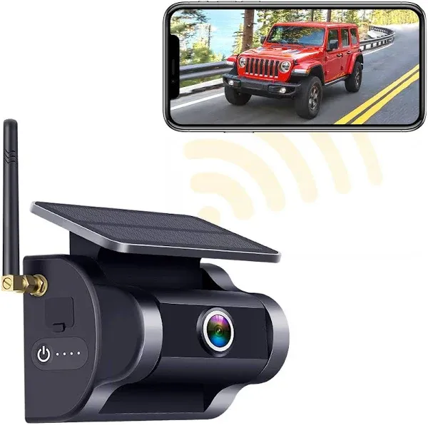 Solar Wireless Backup Camera