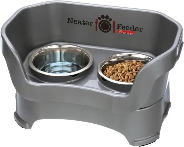 Neater Feeder Deluxe with Leg Extensions (Large, Cappuccino)