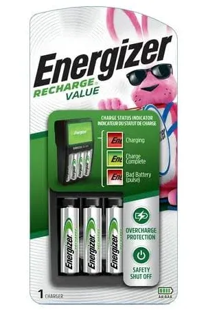 Energizer Recharge AA/AAA Battery Charger