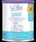 Bubs Goat Milk Infant Formula (0-12 Months) 20 oz