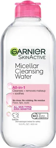 Garnier SkinActive Micellar Cleansing Water - Waterproof, 23.7 fl oz